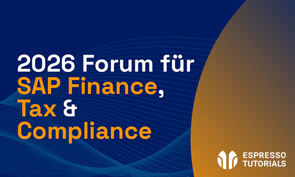 2026 Forum für SAP Finance, Tax & Compliance